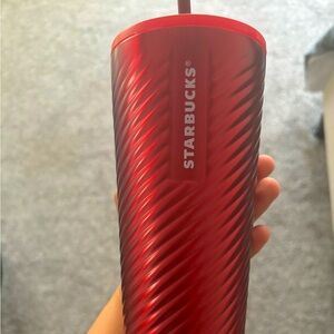 Red Starbucks Cup